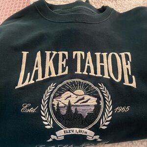 Lake Tahoe Abercrombie and Fitch XS Soft Crewneck